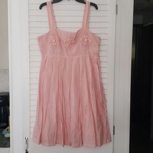 Beaded tank dress